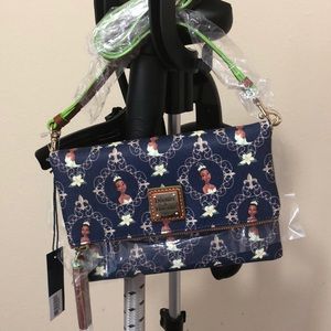 NWT Tiana Disney Dooney and Bourke Fold-Over Purse